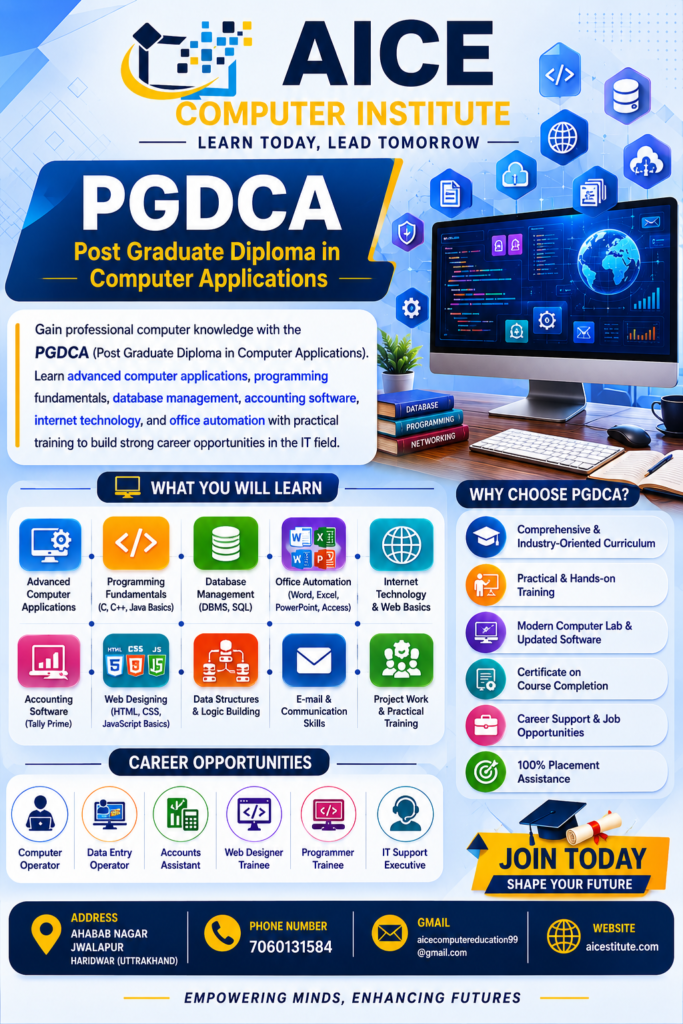 PGDCA Course
