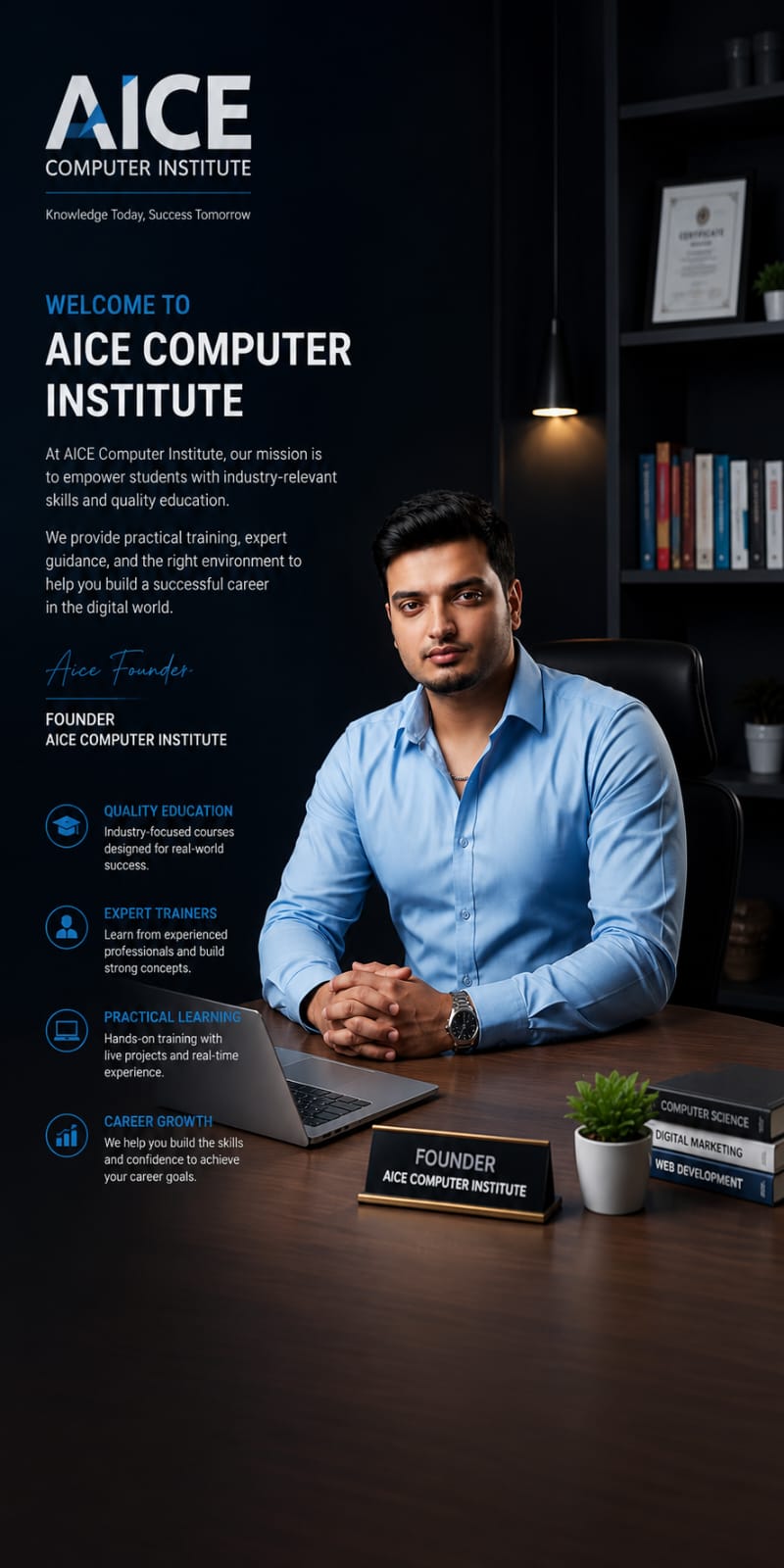 Athar Khan — Founder & Director, AICE